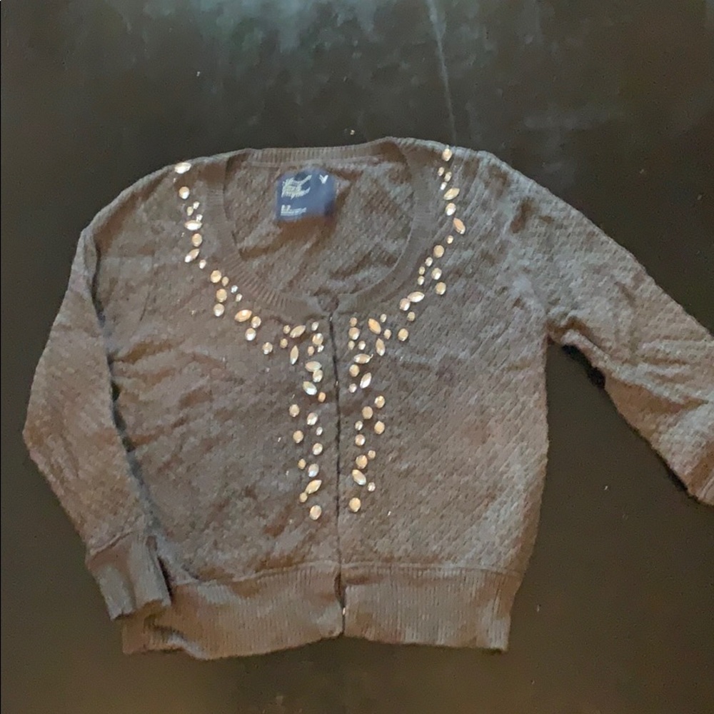Rhinestone sweater